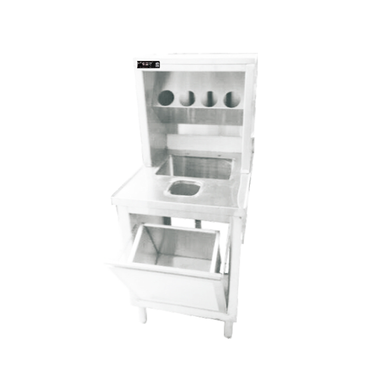 500 Serye - Pressure Nozzle Shelf + Trash Can