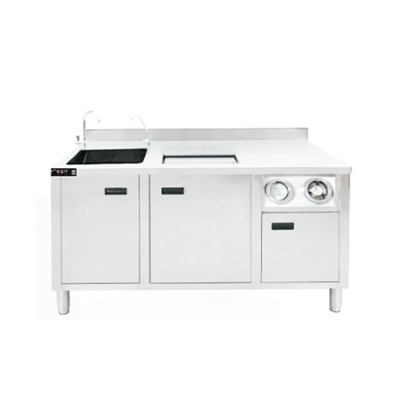 Serye 1500 - na may backrest sink + ice bath + cup dispenser